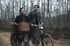 Lucette (Géraldine Pailhas) with Martin Hindus (Philip Desmeules) : "We wanted Lucette to be wonderful but with simple things."